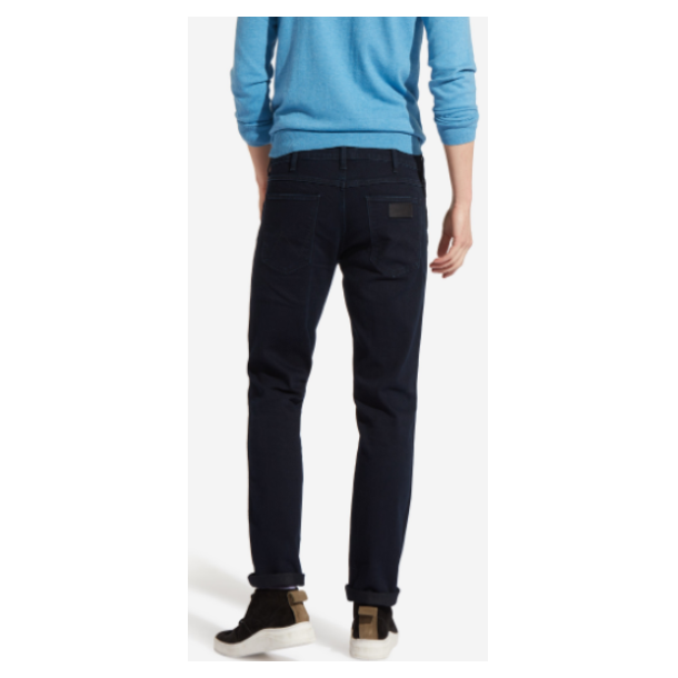 WRANGLER GREENSBORO JEANS (STRETCH) BLUE BLACK